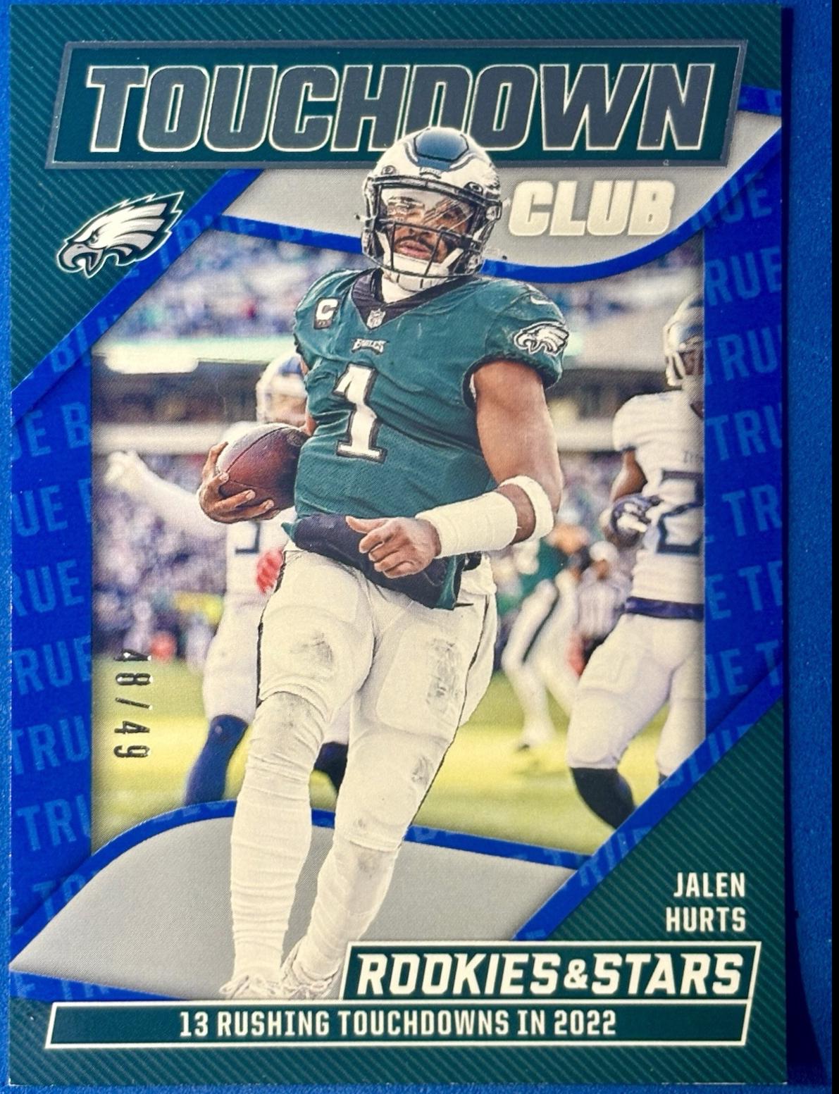 Jalen Hurts [Black Blue] #TD-5