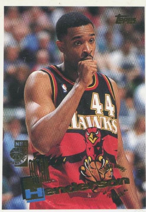 Alan Henderson #261 Basketball Cards 1995 Topps