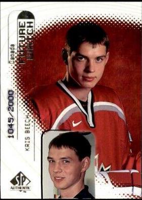 Kris Beech #123 Hockey Cards 1998 SP Authentic