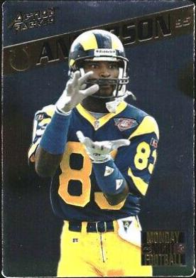 Flipper Anderson #25 Football Cards 1995 Action Packed Monday Night Football