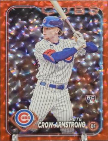 Pete Crow-Armstrong [Red Foil] (2024 Topps)