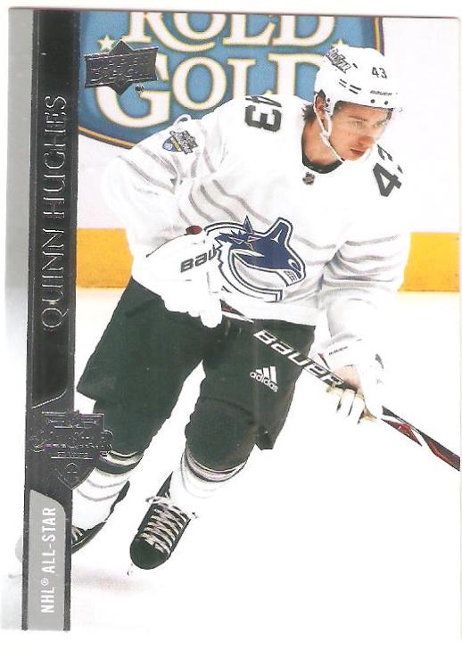 Quinn Hughes #680 2020 Upper Deck Hockey