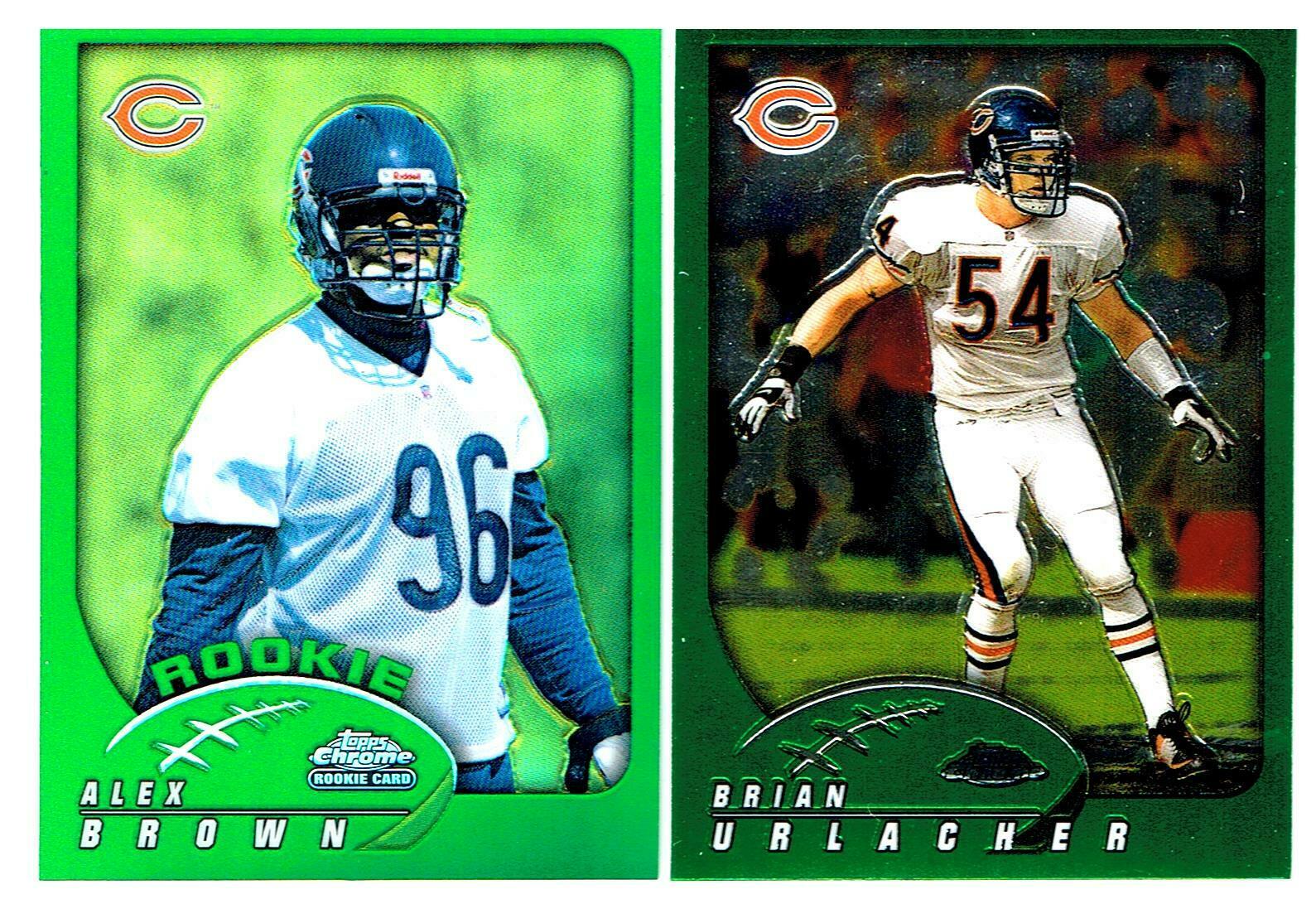 Brian Urlacher #57 2002 Topps Chrome Football