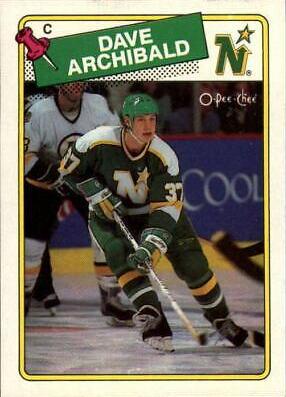 Dave Archibald #112 Hockey Cards 1988 O-Pee-Chee