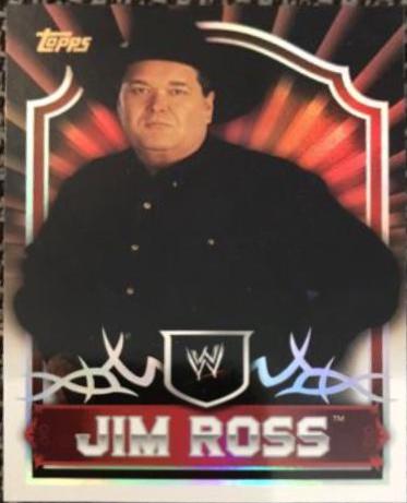Jim Ross #30 Wrestling Cards 2011 Topps WWE Classic