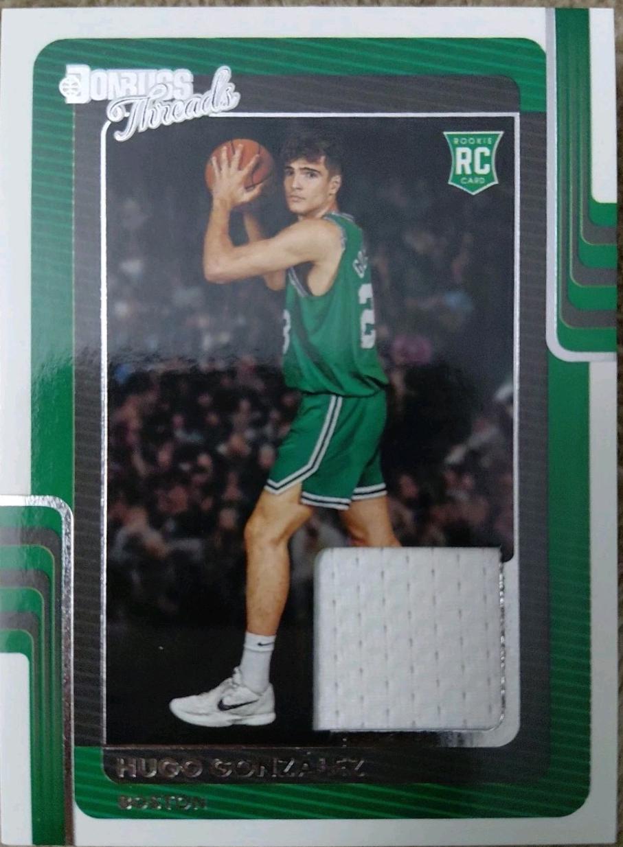 Hugo Gonzalez #39 2025 Panini Donruss Threads Basketball