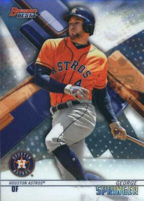 George Springer #3 Baseball Cards 2018 Bowman's Best