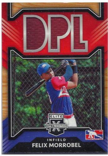 Felix Morrobel #DM-FM 2022 Panini Elite Extra Edition Dpl Materials Baseball