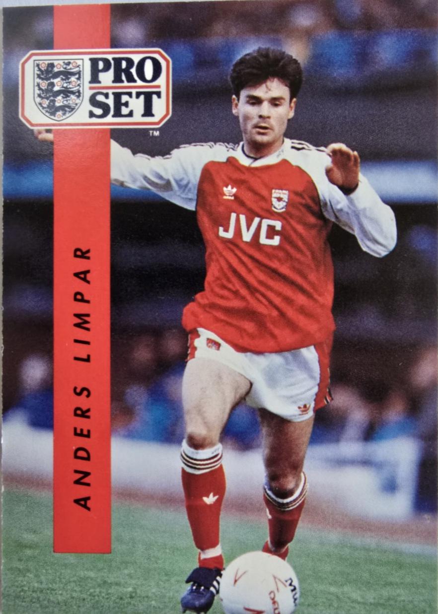 Anders Limpar #14 Soccer Cards 1990 Pro Set