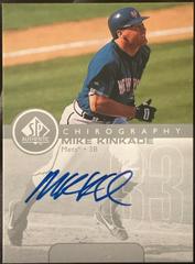 Mike Kinkade #MK Baseball Cards 1999 SP Authentic Chirography Prices