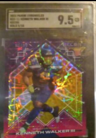 Kenneth Walker III [Gold] #REC-11