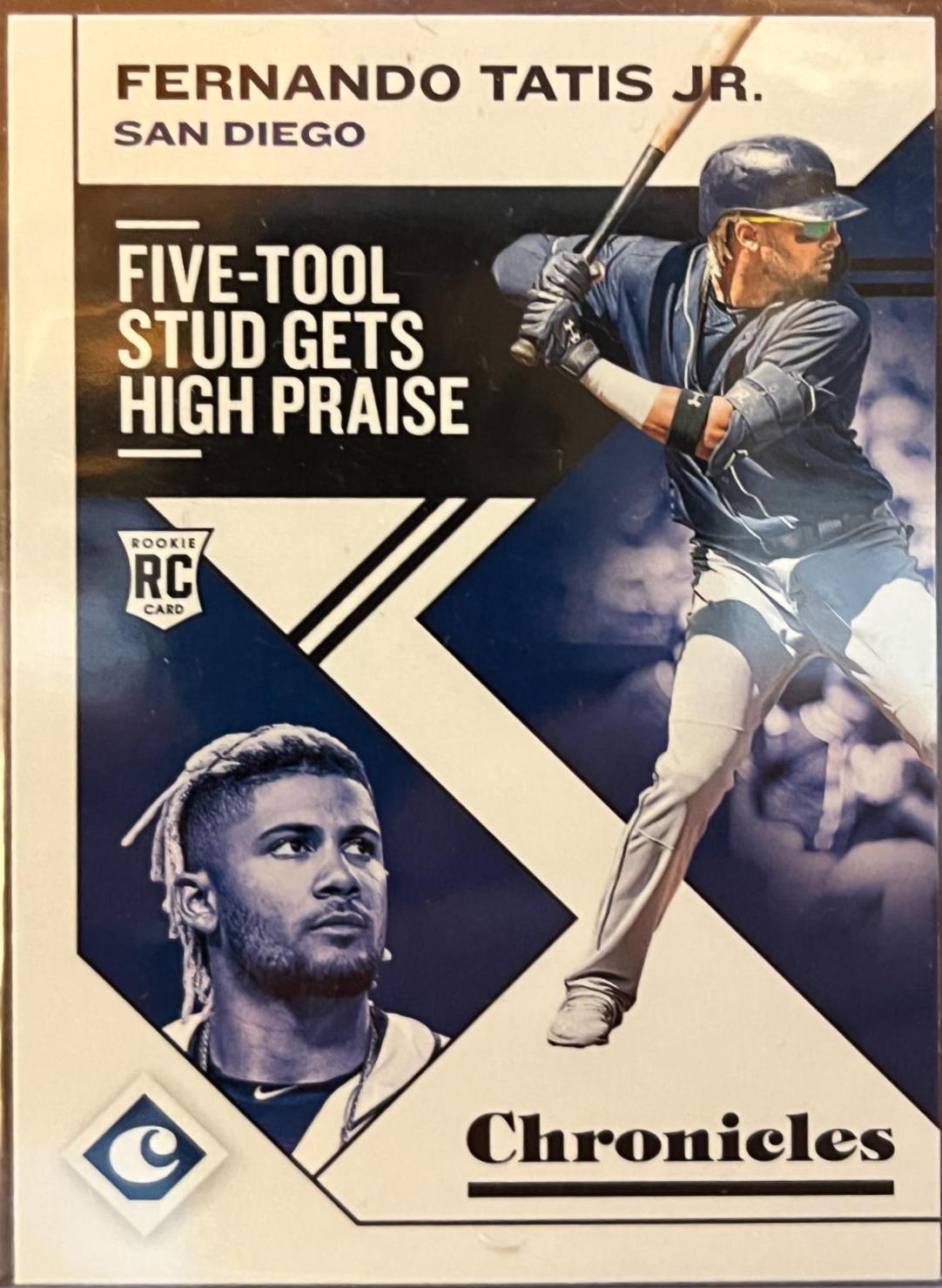 Fernando Tatis Jr #6 Baseball Cards 2019 Panini Chronicles