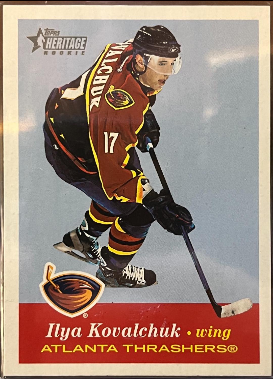 Ilya Kovalchuk #138 Hockey Cards 2001 Topps Heritage