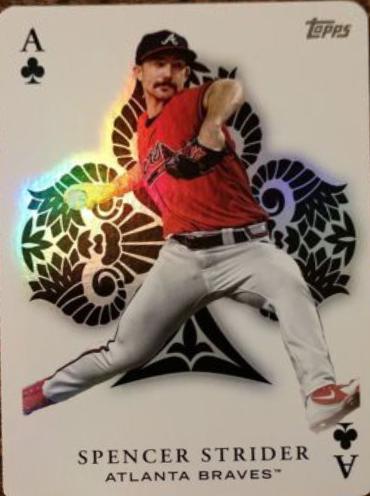 Spencer Strider #AA-27 Baseball Cards 2023 Topps All Aces