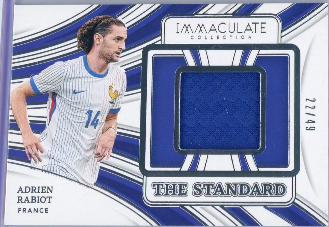 Adrien Rabiot #33 2024 Panini Immaculate The Standard Soccer