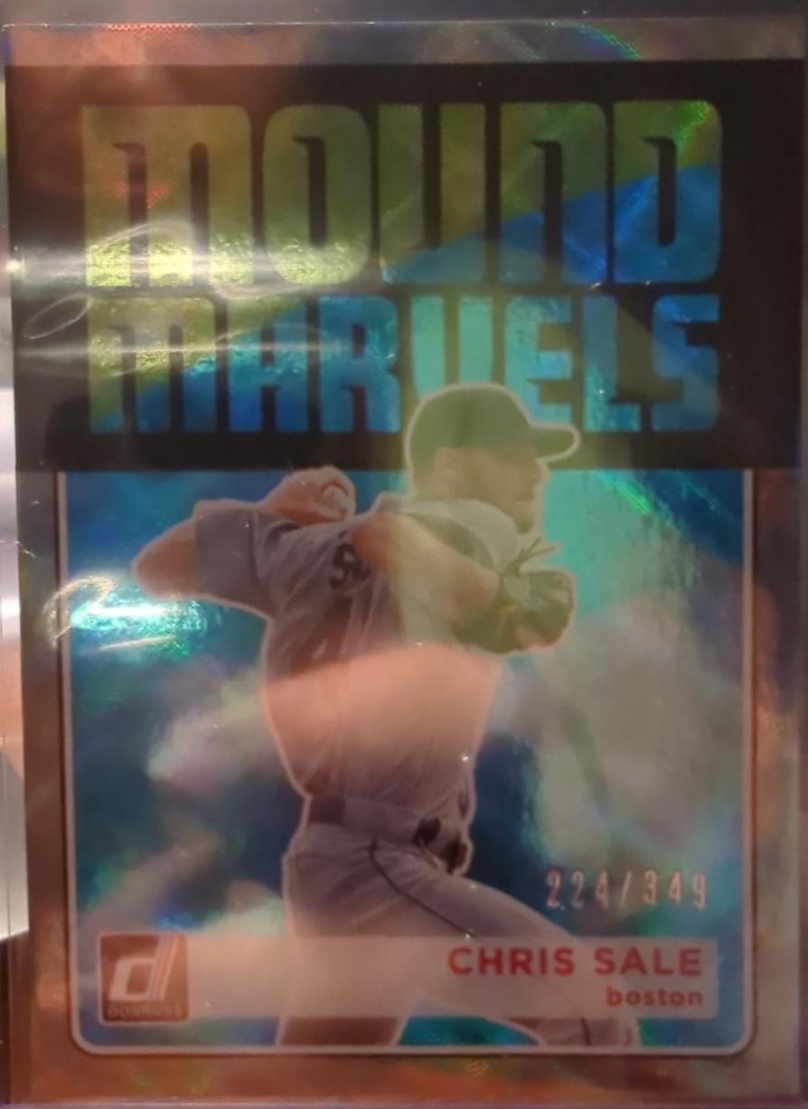 Chris Sale #MM5 Baseball Cards 2018 Panini Donruss Mound Marvels
