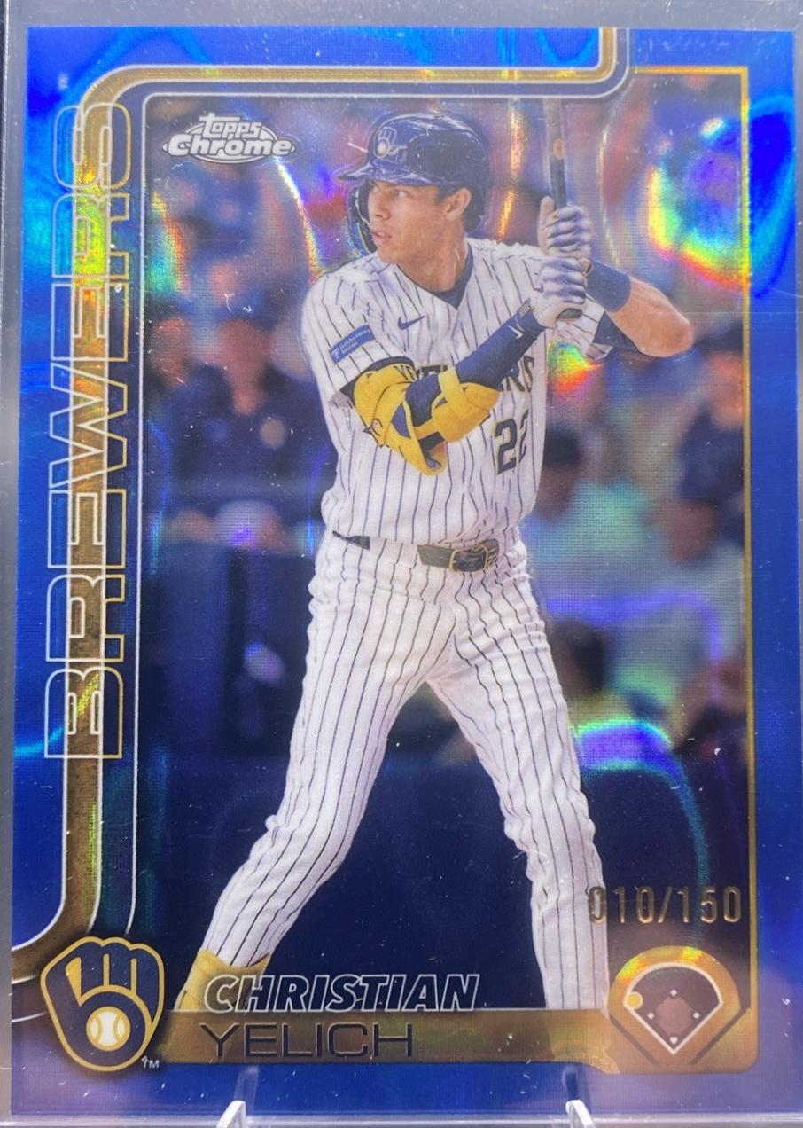 Christian Yelich [Blue Lava] #89