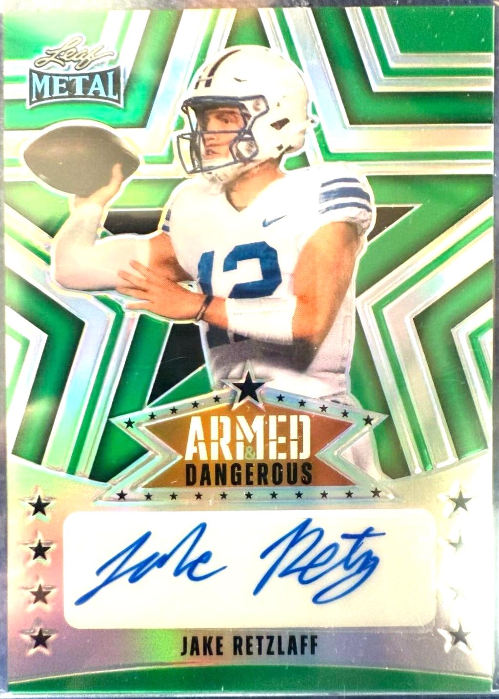 Jake Retzlaff [Green Prismatic] #AD-JR2