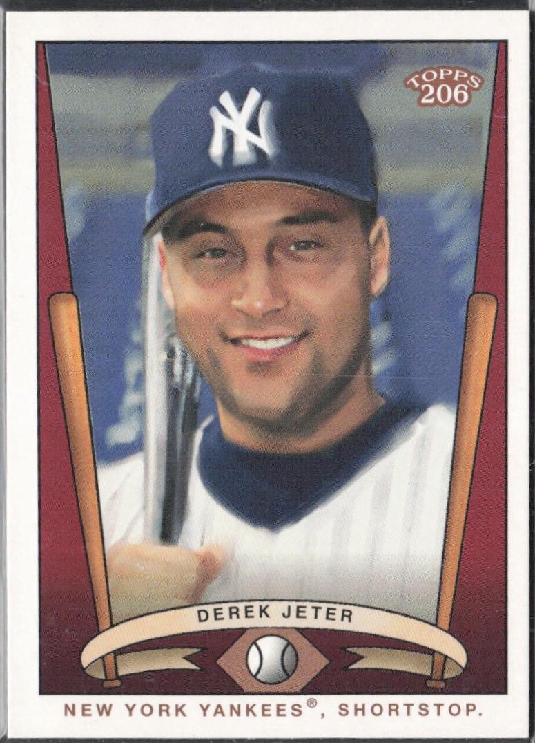 Derek Jeter [Series 2] #T206-7