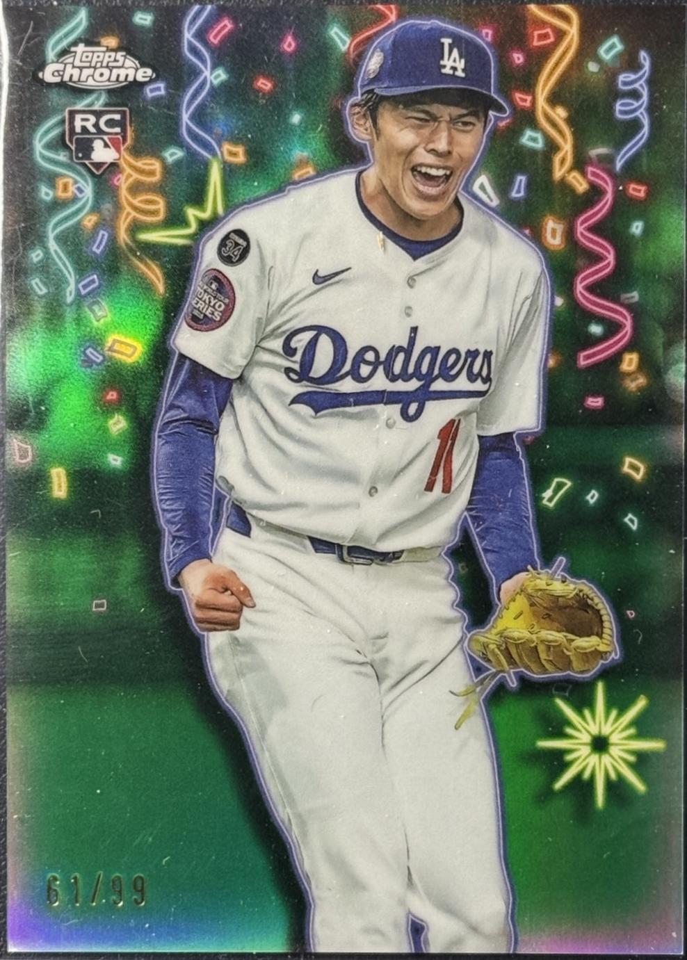 Roki Sasaki [Green] #CT-20 Prices | 2025 Topps Chrome Update