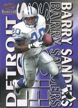 Barry Sanders #12 Football Cards 1998 Pacific Revolution Showstoppers