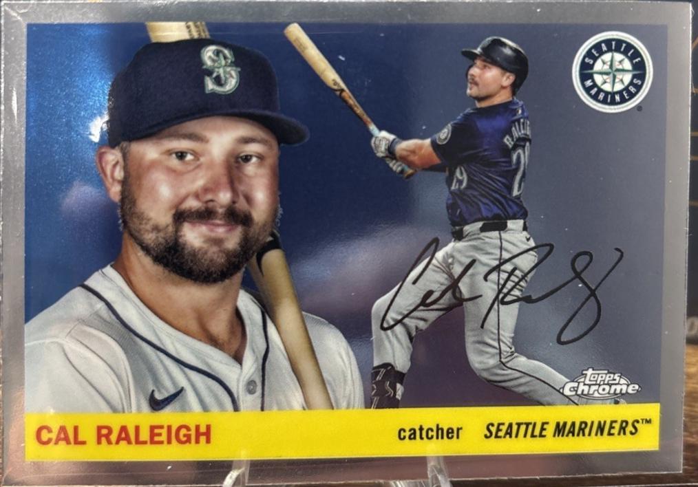 Cal Raleigh #160 Prices | 2025 Topps Chrome Platinum | Baseball Cards