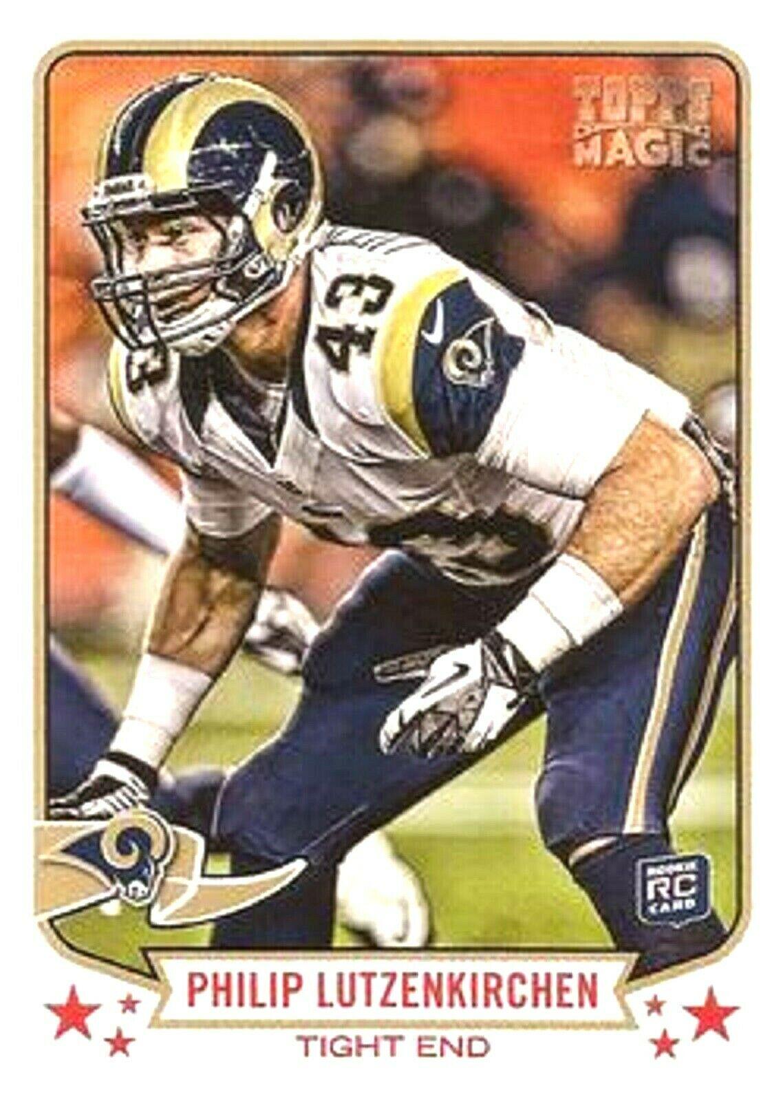 Philip Lutzenkirchen #164 Football Cards 2013 Topps Magic