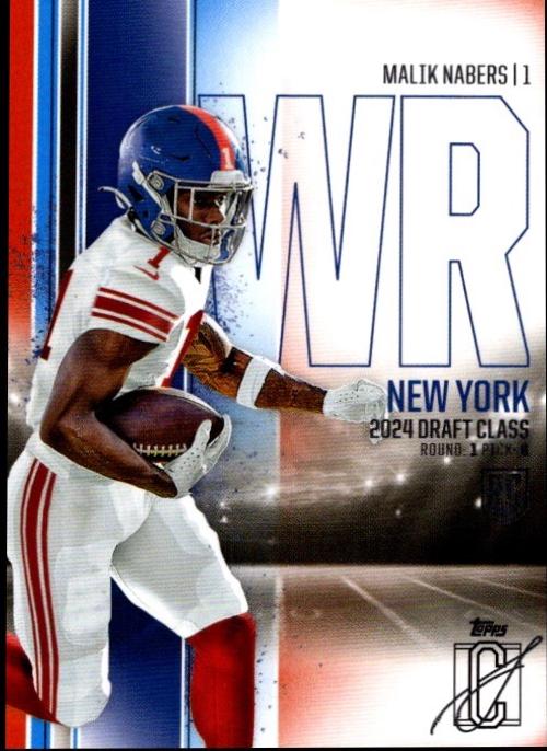 Malik Nabers [Red] #159