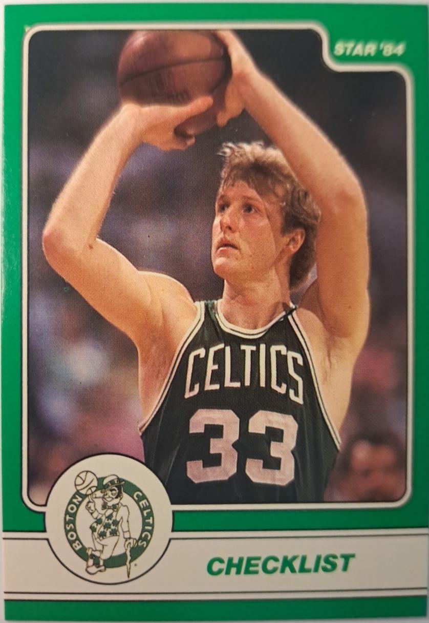 Larry Bird #1 1984 Star Larry Bird Basketball