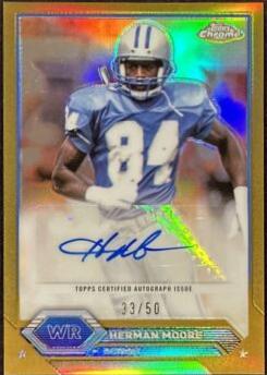 Herman Moore [Gold Refractor] #TCA-HM