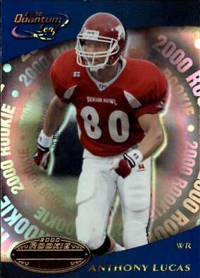 Anthony Lucas #327 Football Cards 2000 Quantum Leaf