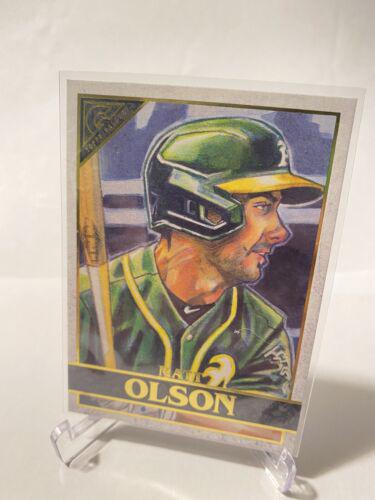 Matt Olson #15 Baseball Cards 2020 Topps Gallery
