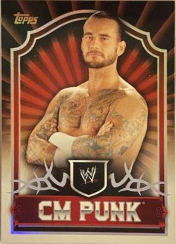 CM Punk #12 Wrestling Cards 2011 Topps WWE Classic