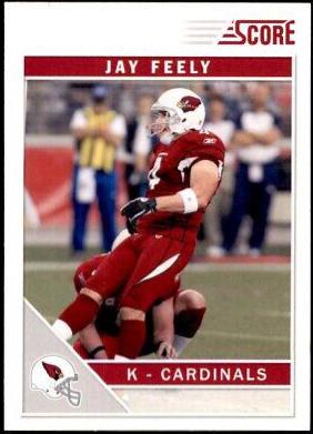 Jay Feely #5 Football Cards 2011 Panini Score