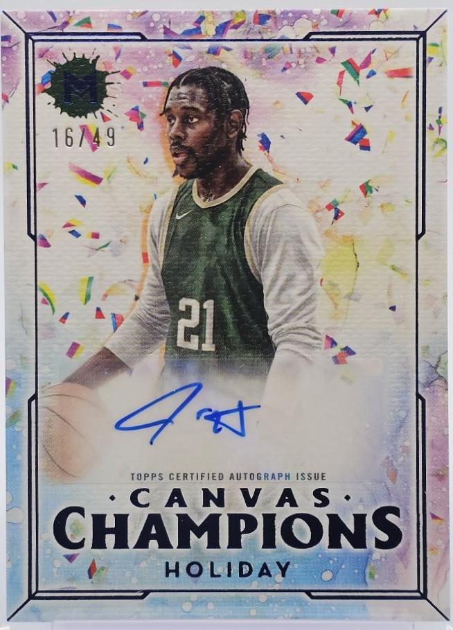 Jrue Holiday [Ultramarine Blue] #CCA-JH