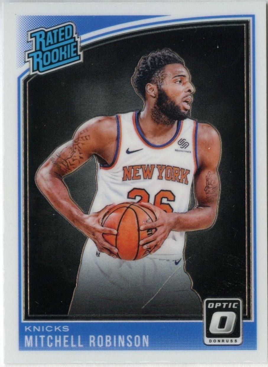 Mitchell Robinson #163 Basketball Cards 2018 Panini Donruss Optic