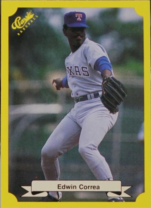 Edwin Correa #143 1987 Classic Travel Update Baseball