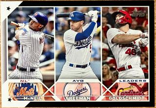 Paul Goldschmidt, Freddie Freeman, Jeff McNeil