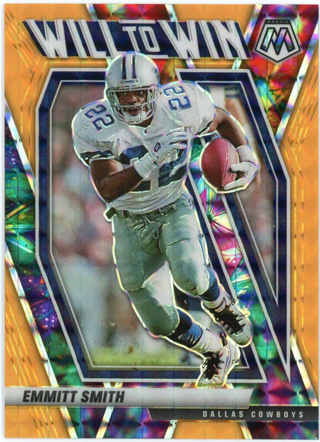Emmitt Smith [Orange Fluorescent] #WW-18