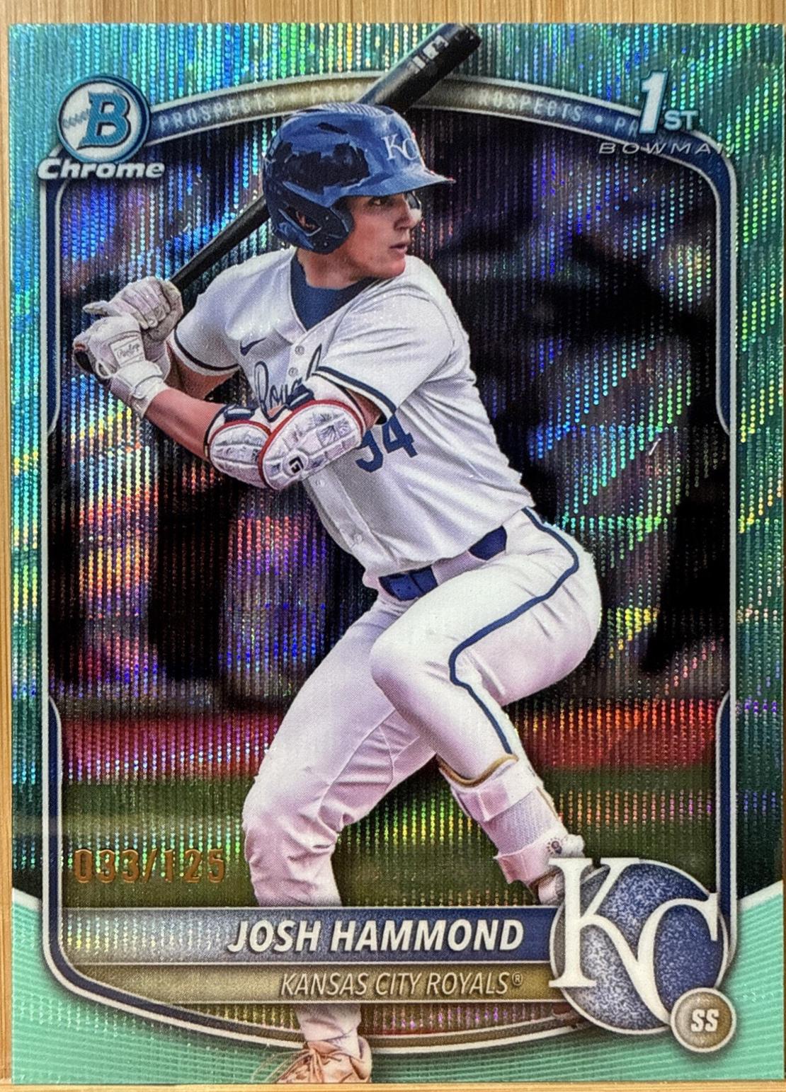 Josh Hammond [Aqua Wave Refractor] #BDC-185