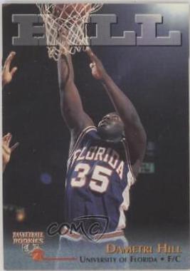 Dametri Hill #73 Basketball Cards 1996 Score Board Basketball Rookies