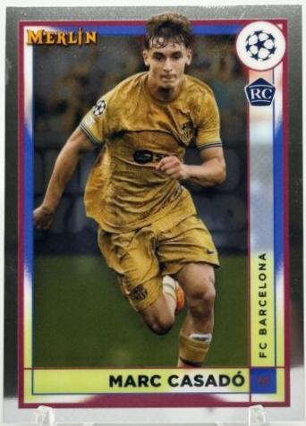 Marc Casado #50 Soccer Cards 2022 Topps Merlin Chrome UEFA Club Competitions