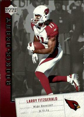 Larry Fitzgerald #2 Football Cards 2006 Upper Deck Rookie Debut