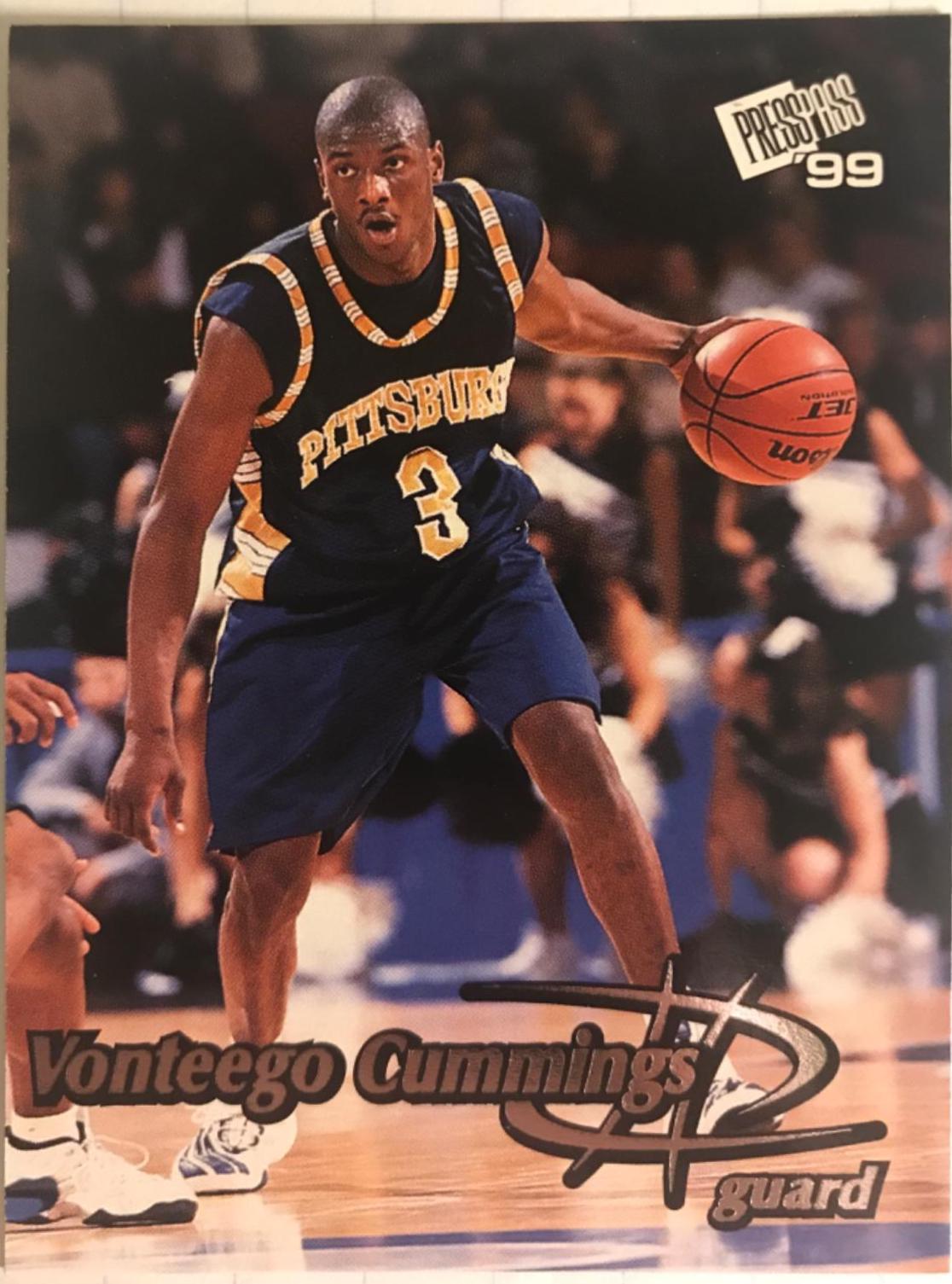 Vonteego Cummings #20 Basketball Cards 1999 Press Pass