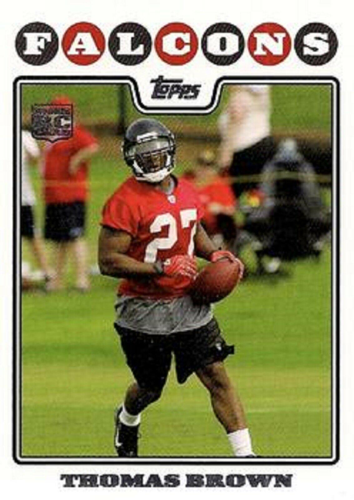 Thomas Brown #361 Football Cards 2008 Topps