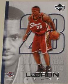 LeBron James #LJ24 Basketball Cards 2005 Upper Deck Lebron James