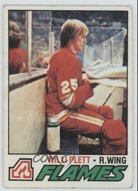 Willi Plett #17 Hockey Cards 1977 Topps