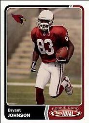 Bryant Johnson #538 Football Cards 2003 Topps Total
