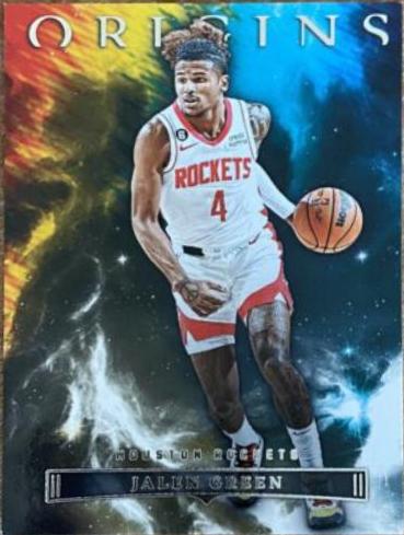 Jalen Green #29 Basketball Cards 2022 Panini Origins