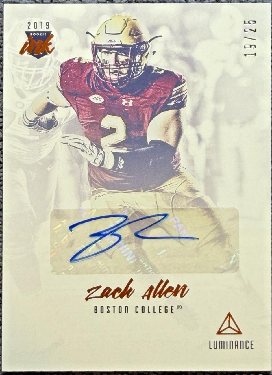 Zach Allen [Orange] #RI-ZA